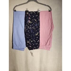 GAP Kids Organic Cotton 3 Pack Knit Leggings XL-12 New With Tags